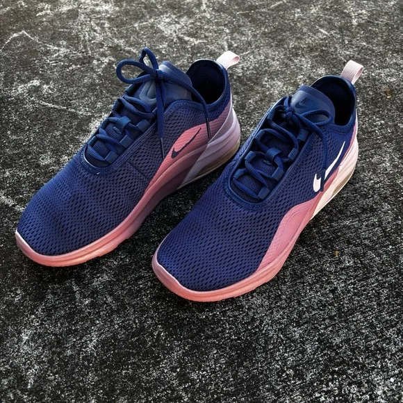 Nike Air Max Motion 2 Navy Pink Blast Size 11 Women’s - Picture 2 of 9